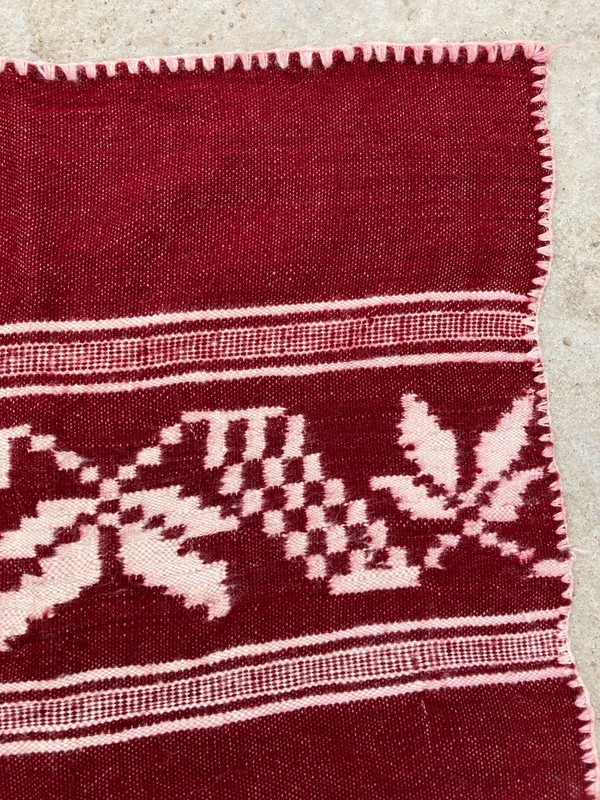 Vintage Handmade Traditional Beautiful Ukraine Kilim Floor Rug Carpet 177x156 cm gallery