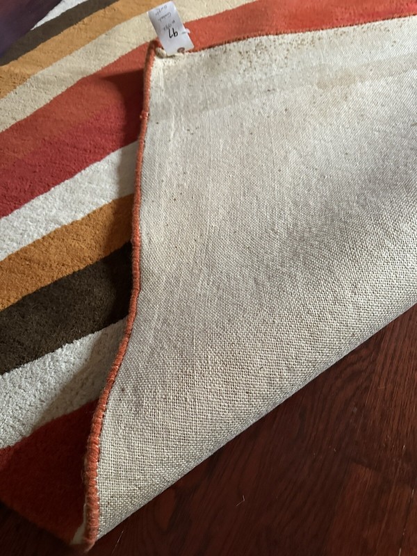 Hand Knotted Gabbed Wool Rug 5’-7’10” gallery