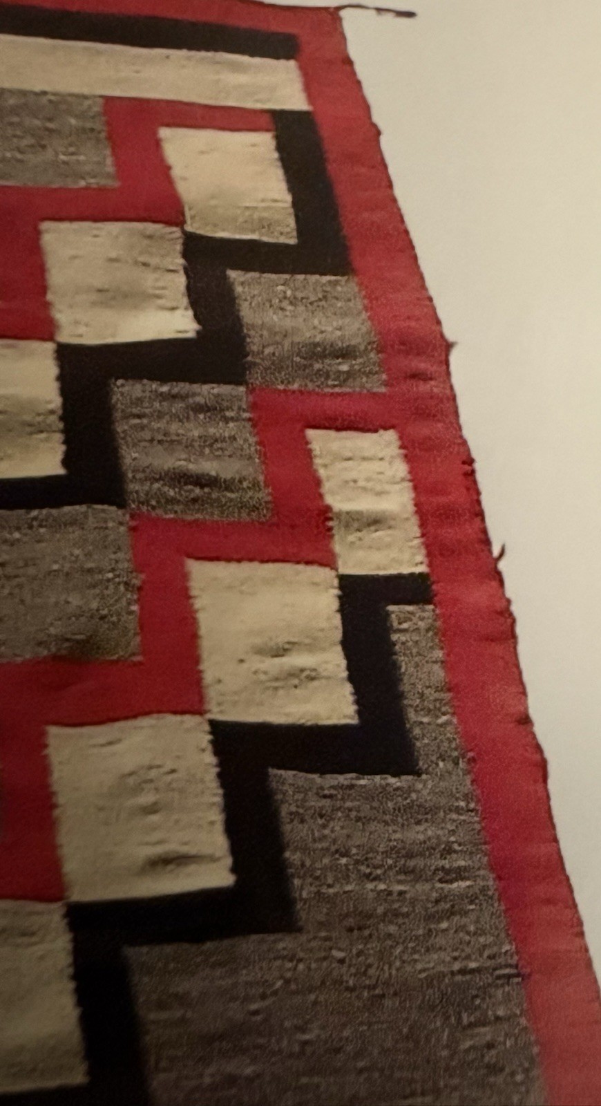 Large Crystal Antique Rug Circa 1920’s 54”x78” gallery