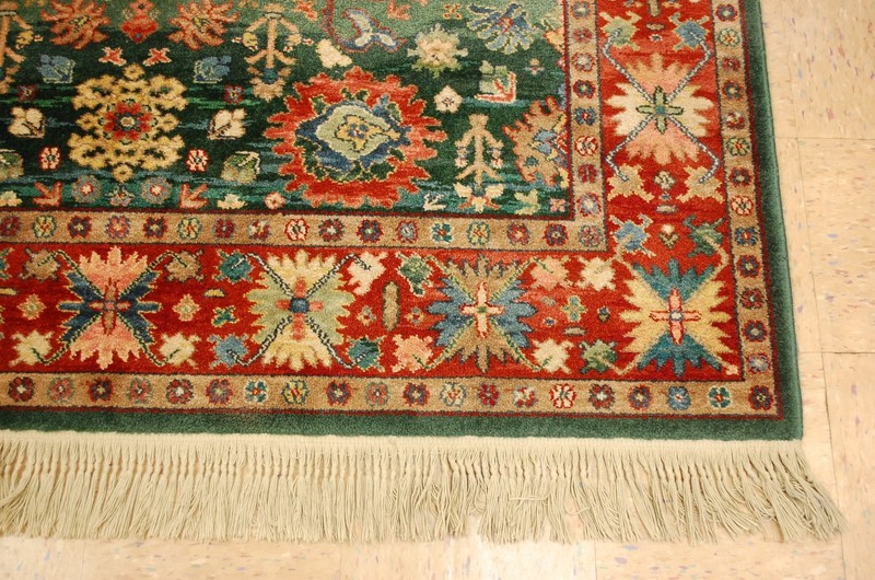 MINT AUTHENTIC AMERICAN KARASTAN KUBA DESIGN RUG 5.9x9 PATTERN # 700/797 gallery