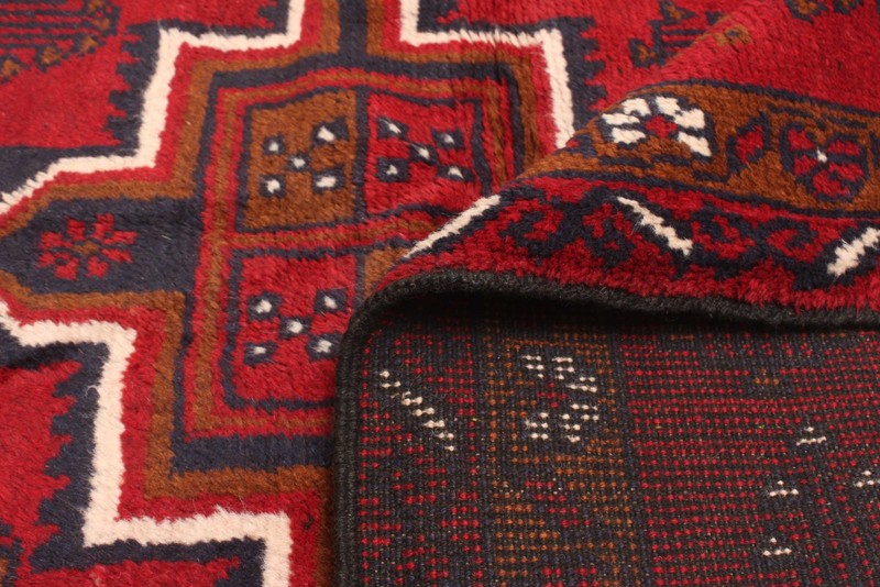 Vintage Hand-Knotted Carpet 3'7" x 5'10" Traditional Oriental Wool Area Rug gallery