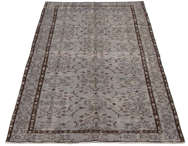 Traditional Vintage Hand-Knotted Oriental Carpet 4'11" x 8'9" Wool Area Rug gallery