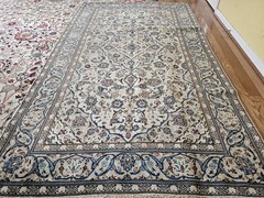 4.10 x 8.1 VINTAGE FINE USHAK RUG CAUCASIAN ANTIQUE SERAPI HERIZ KAZAK
