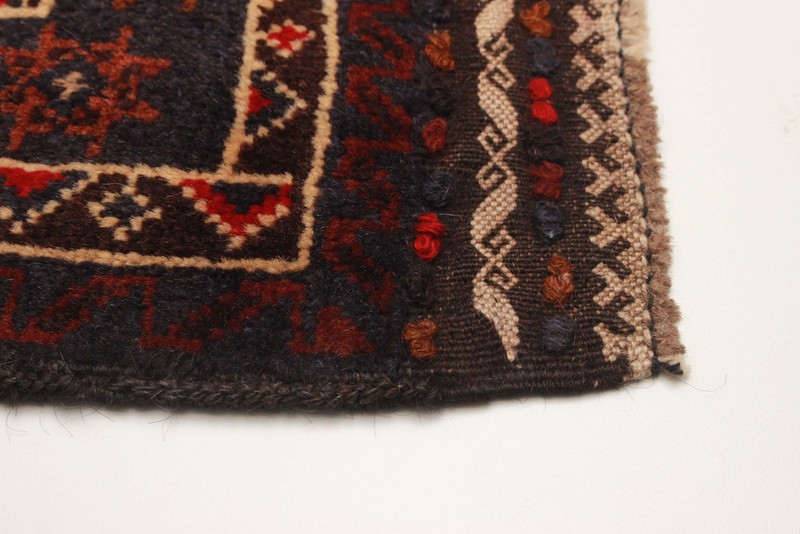Vintage Traditional Hand-Knotted Area Rug 2'10" x 5'2" Oriental Wool Carpet gallery