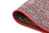 Hexagon Medallion Geometric Oriental 4' 3" x 6' 5" Pink Hand Knotted Area Rug gallery