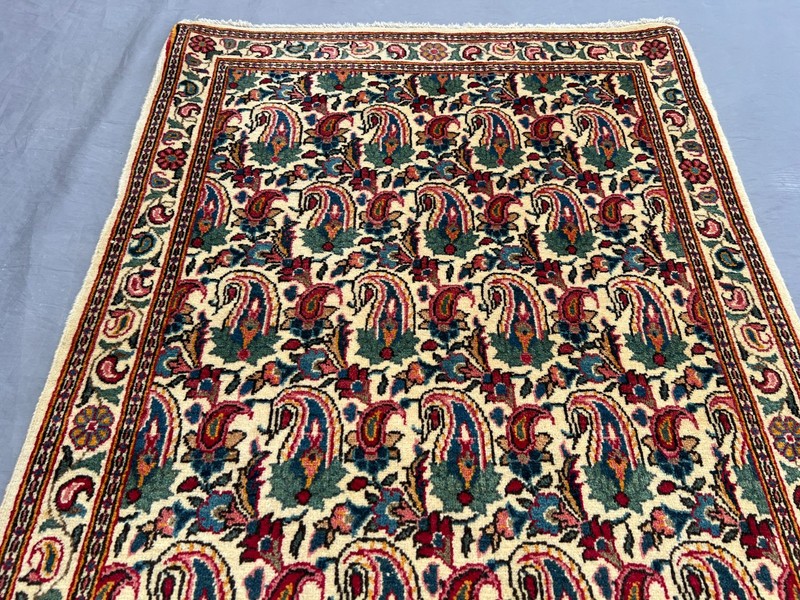2'3 x 5'1 ft Vintage Turkish Hand Knotted Rug Caucasian Style Wool Area Rug gallery