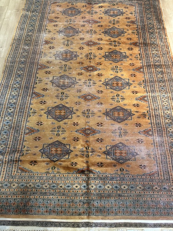 Gold Bohkara Antique Handmade 5.0x8.0Feet gallery