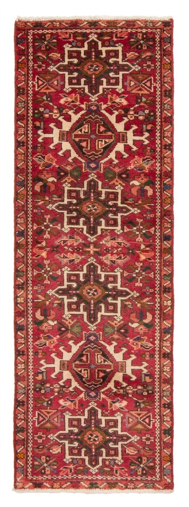 Vintage Hand-knotted Runner Rug 1'11" x 5'10" Traditional Oriental Wool Carpet