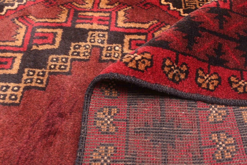 Traditional Vintage Hand-Knotted Area Rug 3'7" x 6'1" Oriental Wool Carpet gallery