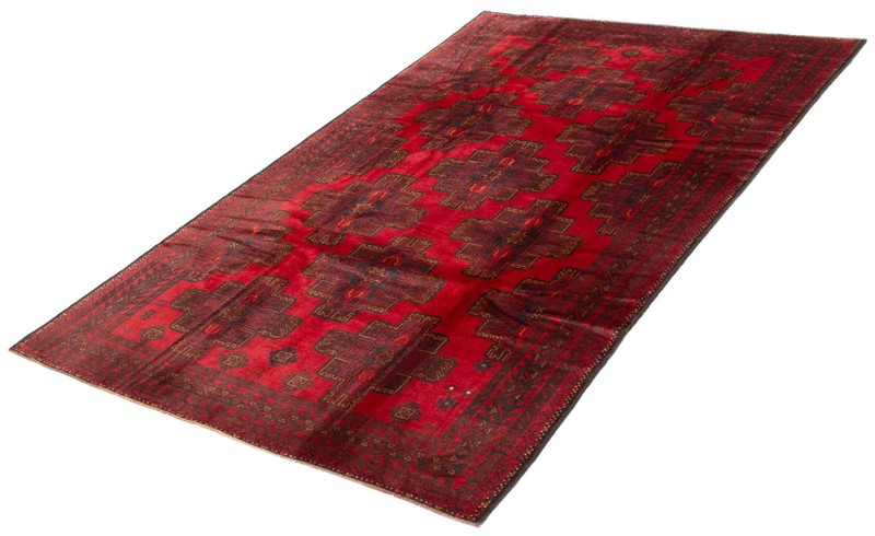 Vintage 6'2" x 10'4" Traditional Hand Knotted Vegetable Dye Wool Area Rug gallery