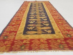 Vintage Traditional Handmade Oriental Wool Red Runner Rug 8.9×3.11ft