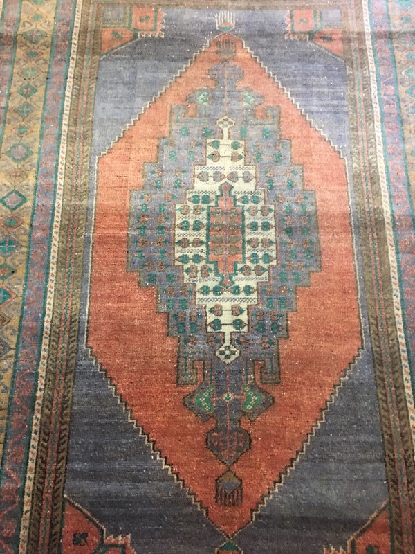Anatolian Turkish Rug, High Pile , 4’4X7’6 Excellent Condition gallery