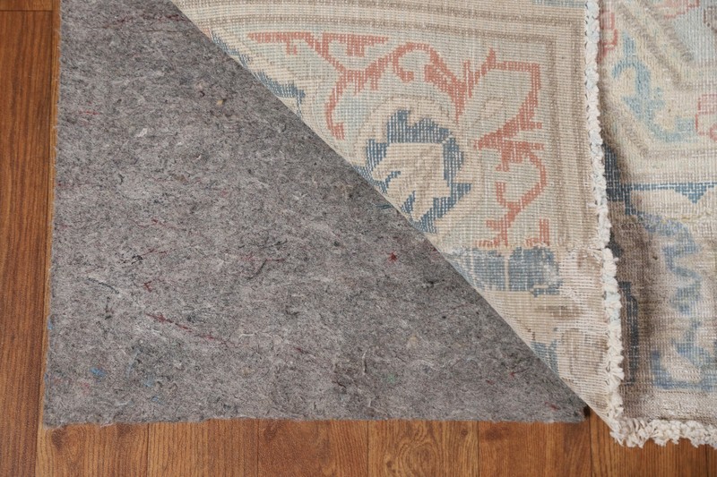 Vintage Handmade Traditional Area Rug 7x9 Ft Distressed Wool Carpet Floral Rug gallery
