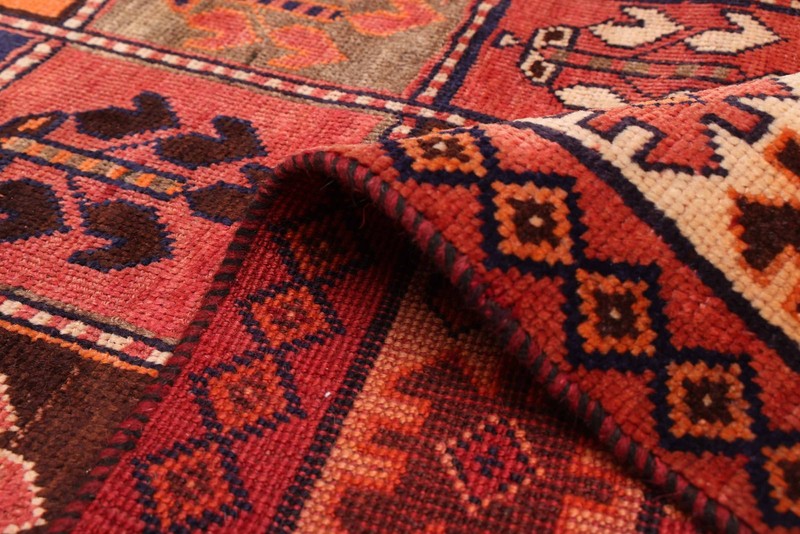 Traditional Vintage Hand-Knotted Area Rug 4'10" x 9'5" Oriental Wool Carpet gallery