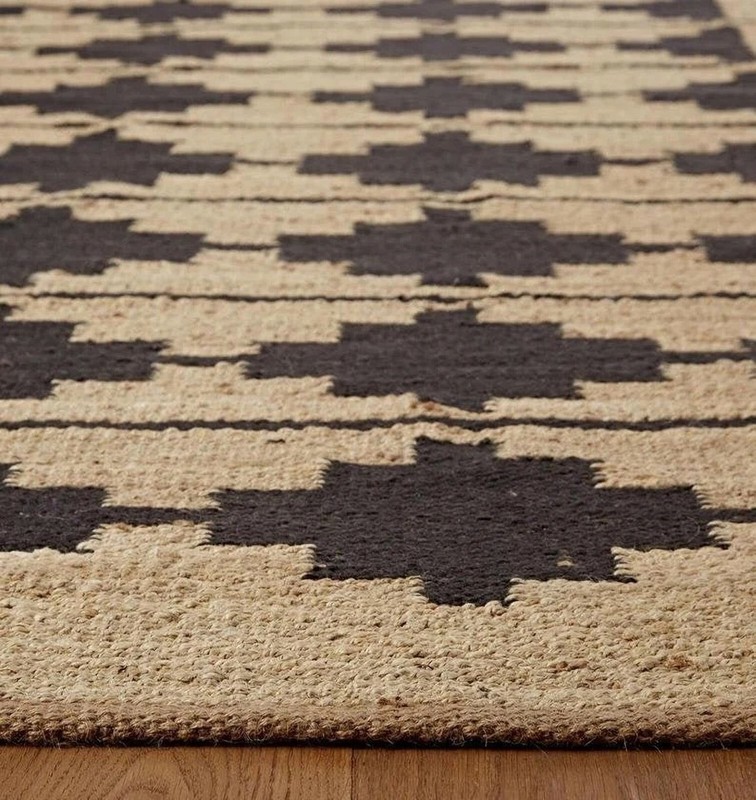 Black Plus Hemp Stairs Jute Runner,Area Rug gallery