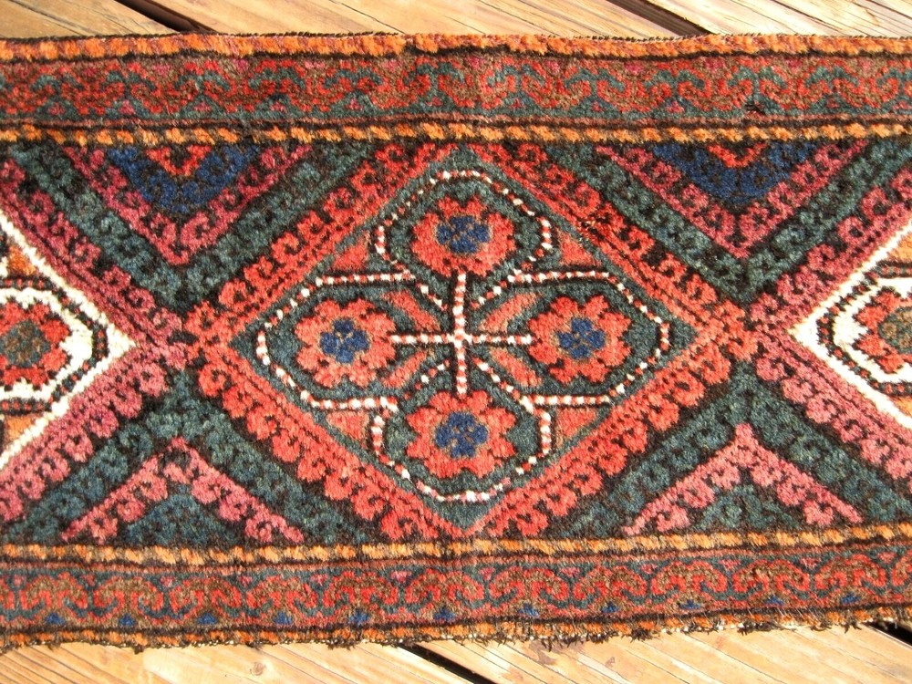 AMAZING ANTIQUE 1900 TURKOMAN TORBA GREAT COLORS