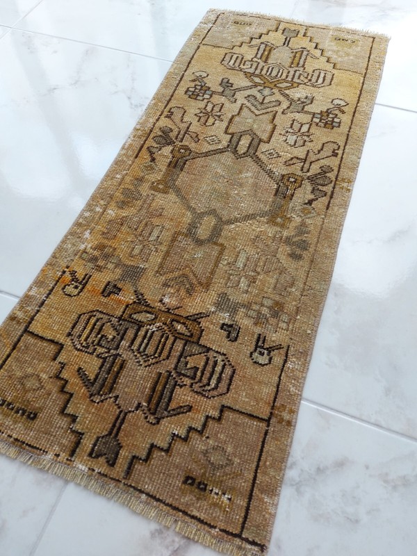 Mysterious ancient Pattern Carpet Antique Beige Wool Rug Free Shipping Rug gallery