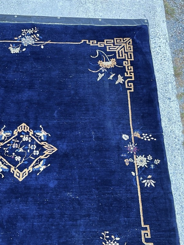 Beautiful Nichols Style Art Deco Rug 4x6 Ft gallery