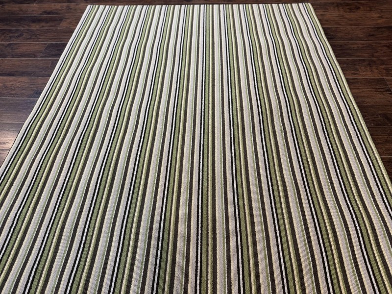 Stark Power Loomed Striped Rug 6x9, Multicolor Vintage Stark Carpet gallery
