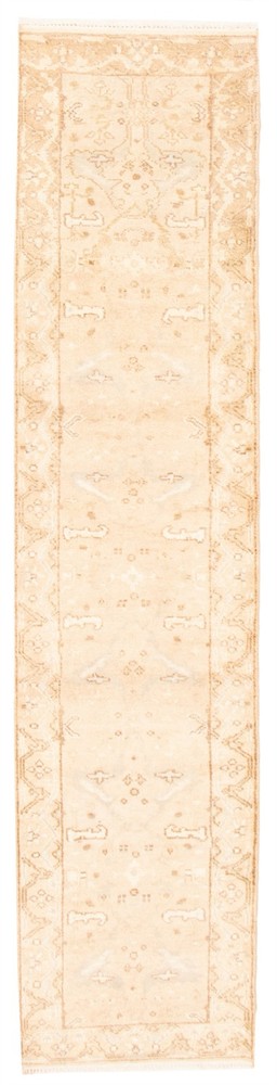 Vintage Hand-knotted Runner Rug 2'8" x 11'8" Traditional Oriental Wool Carpet