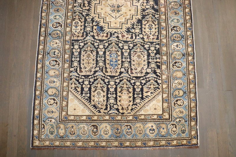Antique Caucasian Kazak Baku Chila Shirvan Gendje Rug Size 3'2''X5'1'' gallery