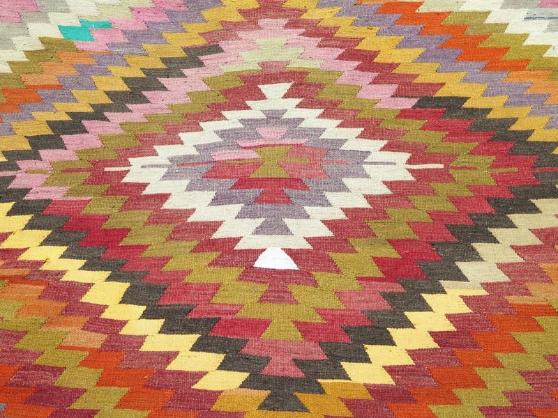 Area Rugs, Turkish Kilim Wool Rug, Handmade Floor Carpet, Teppiche Tapis 56"x87" gallery
