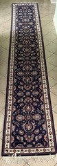Handknotted Runner 15×2.5 Feet Excellent Condition/ Leather Stopper