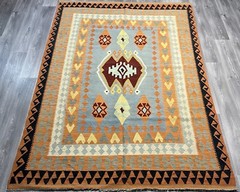 Vintage Kilim Traditional Hand Made Oriental Wool Kilim10ftx6ft5in 305cmx201cm