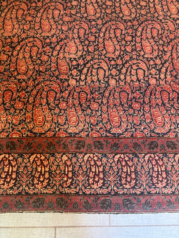 8'4x6'3 HANDMADE ANTIQUE RUG. CARPET . HAND MADE gallery