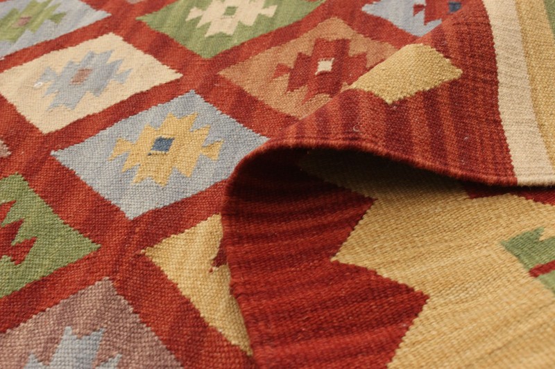 Vintage Hand Woven Area Rug 4'1" x 6'0" Traditional Wool Oriental Carpet gallery