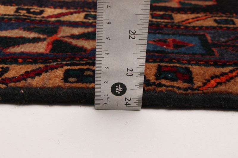 Vintage 4'2" x 7'10" Traditional Hand Knotted Vegetable Dye Wool Area Rug gallery