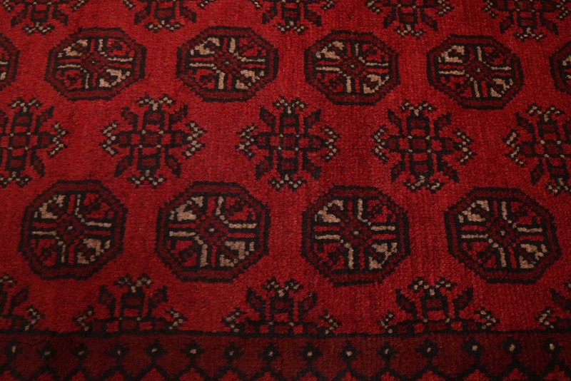 Traditional Vintage Hand-Knotted Oriental Carpet 6'8" x 9'7" Wool Area Rug gallery