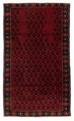 Traditional Vintage Hand-Knotted Area Rug 2’10” x 4’11” Oriental Wool Carpet