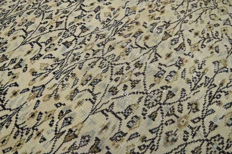 Oushak Turkish Vintage Rug 5x8 Kilim Rug Anatolian Handmade Boho Decor BEIGE gallery