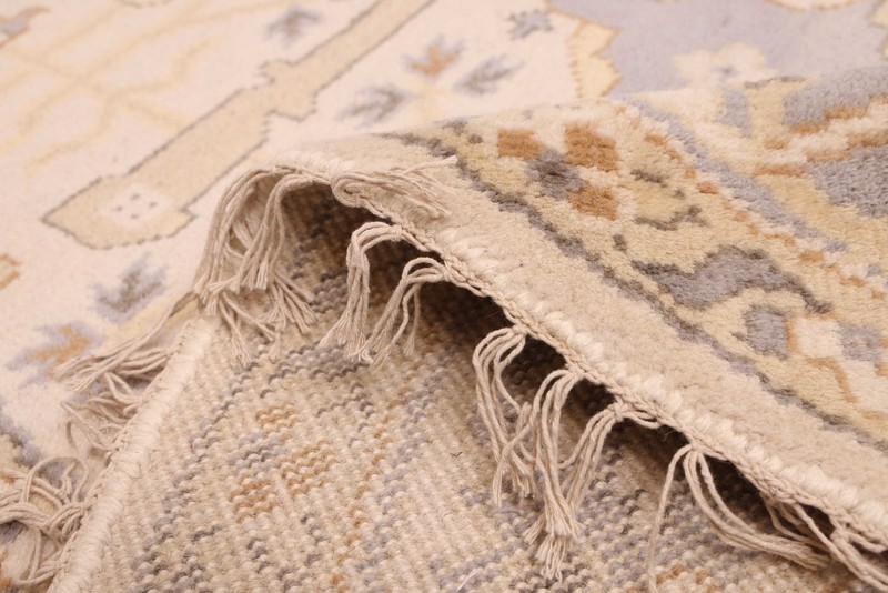Vintage Hand-Knotted Area Rug 8'0" x 7'9" Traditional Oriental Wool Carpet gallery