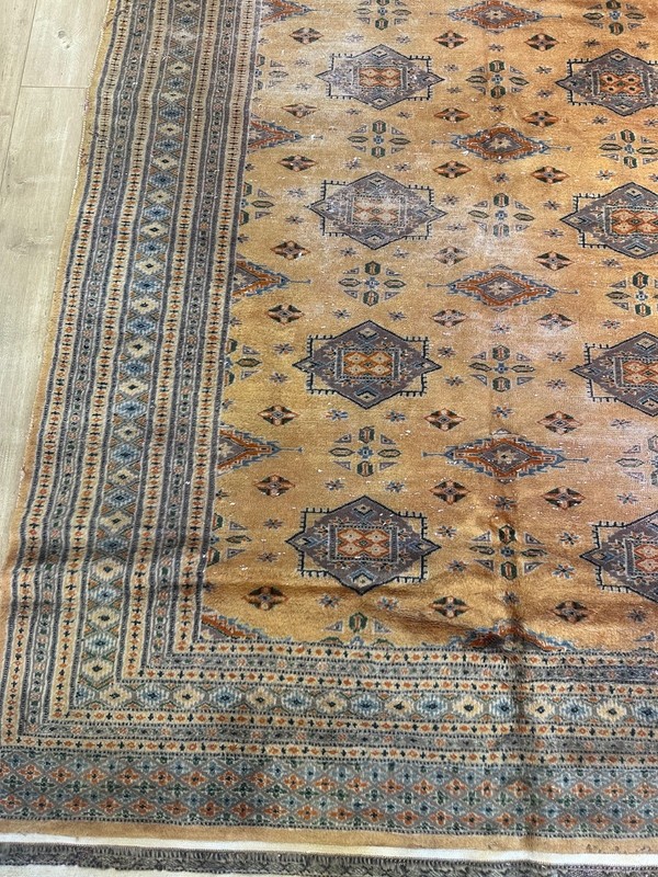 Gold Bohkara Antique Handmade 5.0x8.0Feet gallery