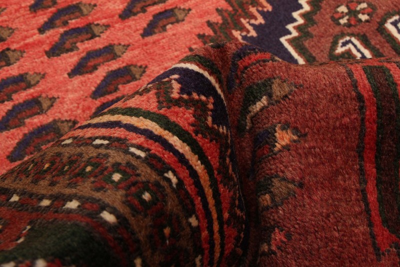 Vintage Traditional Hand-Knotted Area Rug 4'1" x 6'9" Oriental Wool Carpet gallery