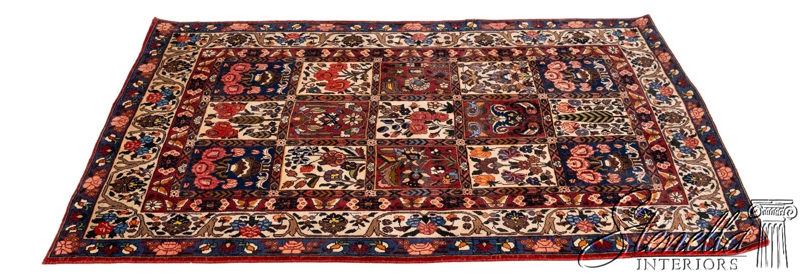 LF70559: Hand Woven Vintage Approx. 4x6 Wool Area Rug gallery