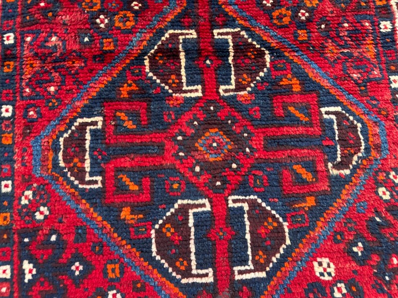 Afghan Persian Style Rug 2'8 x 3'11 ft Antique Tribal Medallion Wool Accent Rug gallery