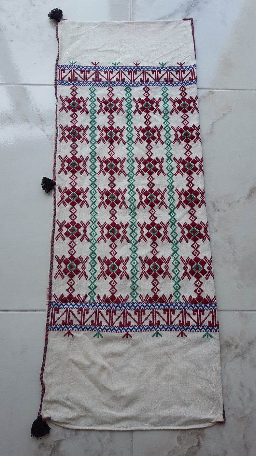 Geometric Motif Vintage Carpet Rug Handmade Kilim Wool Rug Cushion Decor Rug 2x4 gallery