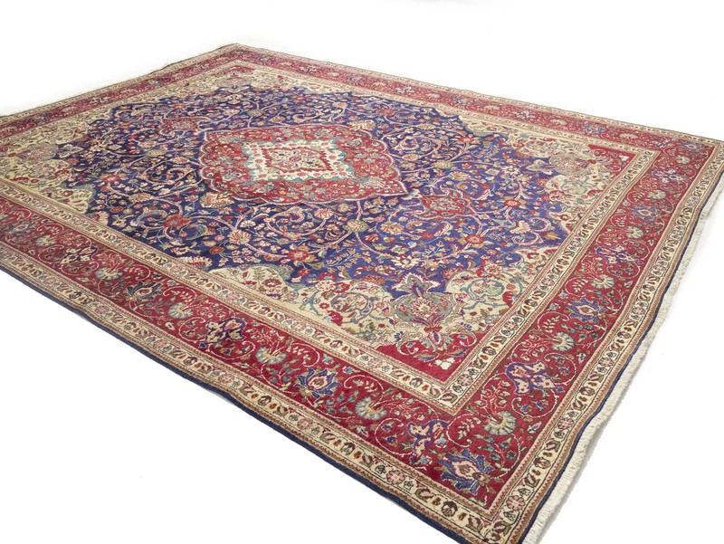 10x12'5 ft Semi-Antique Handmade Floral Vintage Area Rug Oriental Decor Carpet gallery