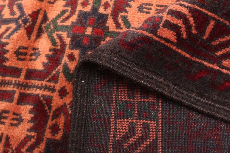 Vintage 4'3" x 6'8" Traditional Hand Knotted Vegetable Dye Wool Area Rug gallery