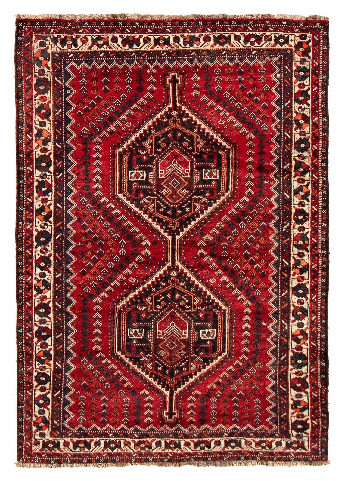 Traditional Vintage Hand-Knotted Area Rug 4'11" x 7'0" Oriental Wool Carpet gallery
