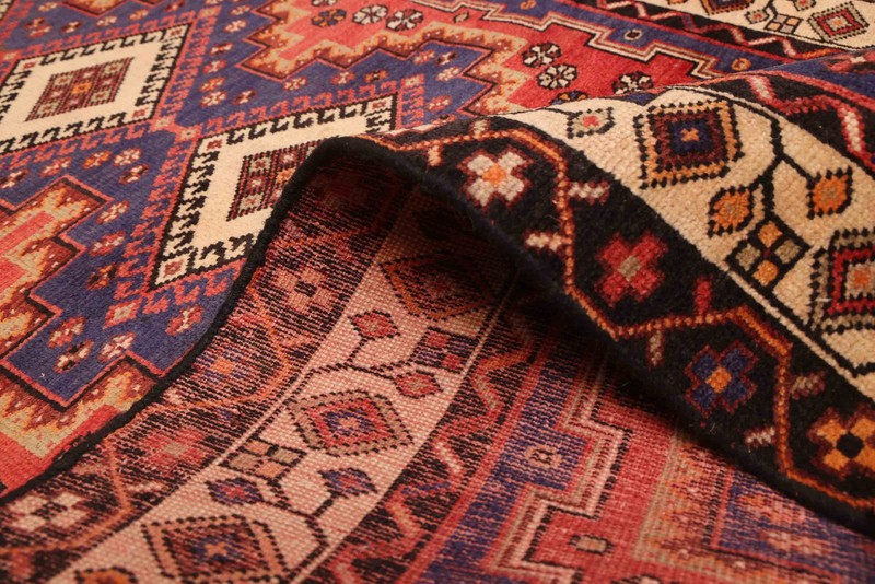 Vintage 3'5" x 7'3" Traditional Hand Knotted Vegetable Dye Wool Area Rug gallery