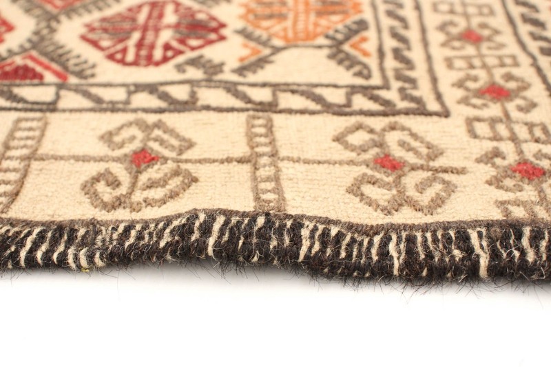 Vintage Hand Woven Area Rug 4'3" x 6'0" Traditional Wool Oriental Carpet gallery