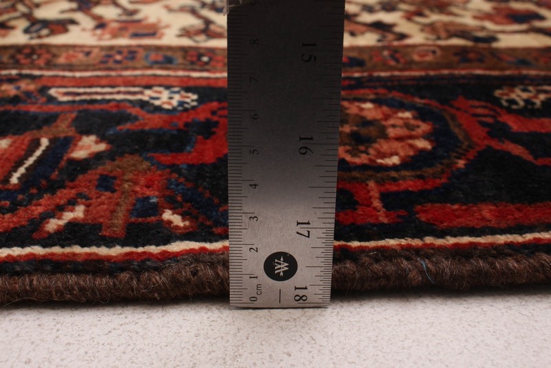 Vintage Hand-Knotted Area Rug 7'8" x 10'10" Traditional Wool Carpet gallery