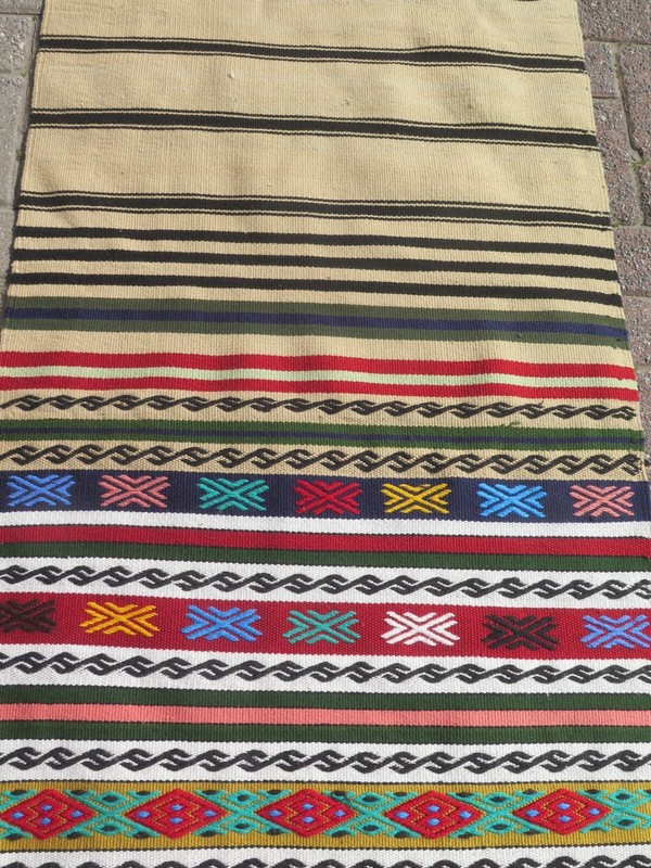 Rug Runners, Turkish Kilim Runner, Aisle Rug, Hallway Rug, Stairs Kelim 30"X100" gallery
