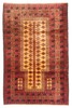 Vintage Hand-Knotted Carpet 3'2" x 4'11" Traditional Oriental Wool Area Rug gallery