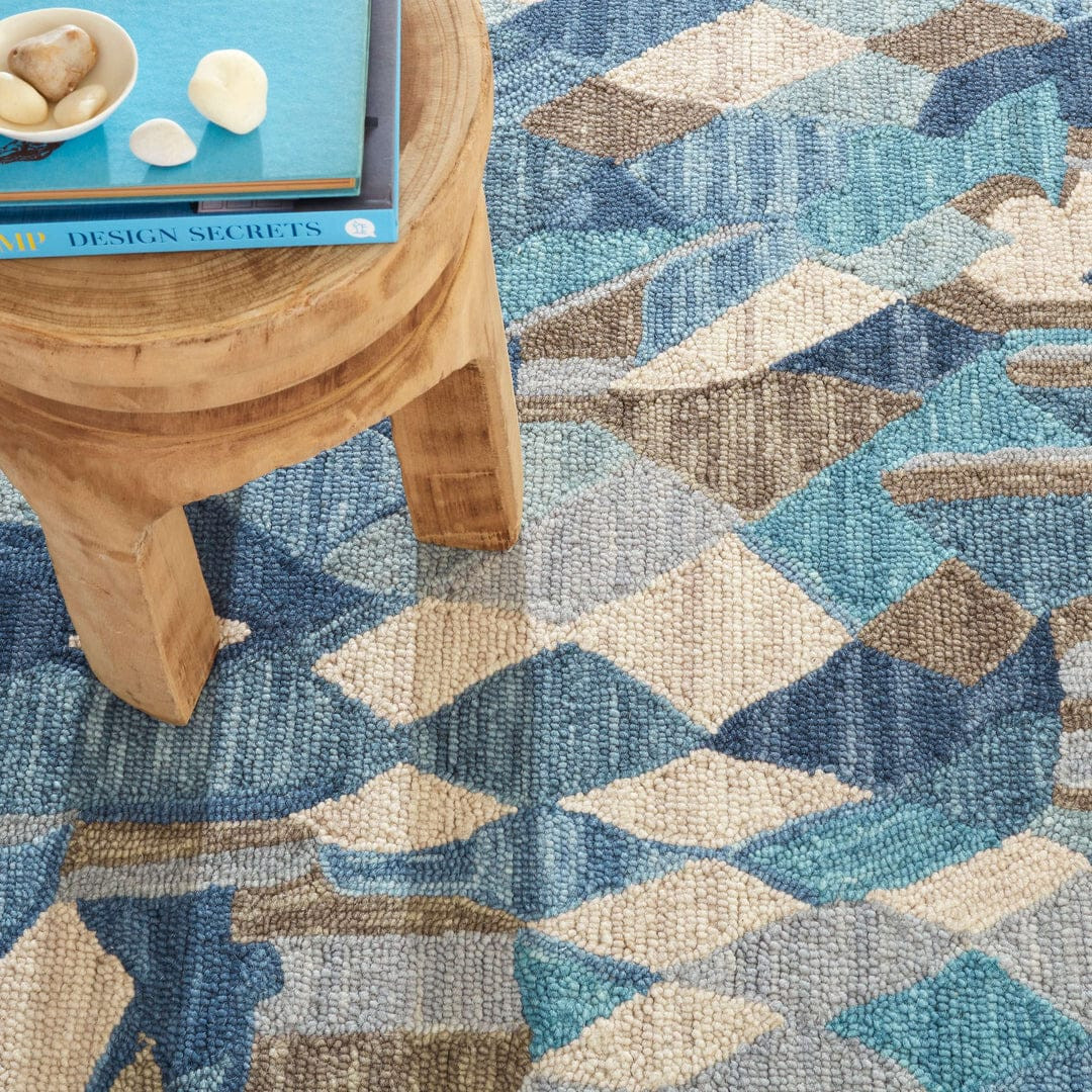Hand Tufted Rug, Wool Area Rug, Modern Hand-Tufted Carpet, Colorful Area Rug gallery