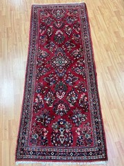 2’7″ x 6’7″ Antique Turkish Oriental Rug Floor Runner – 1920s – Hand Made